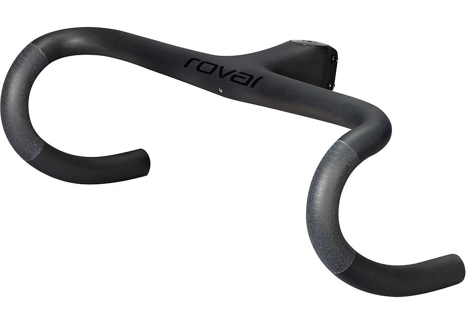 Specialized roval alpinist cockpit matte carbon / gloss black 80mm