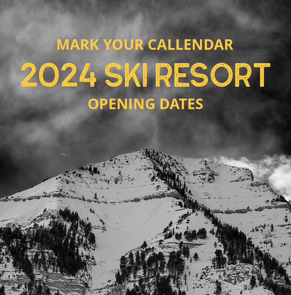 Mark your calendar – 2024 Ski Resort opening dates