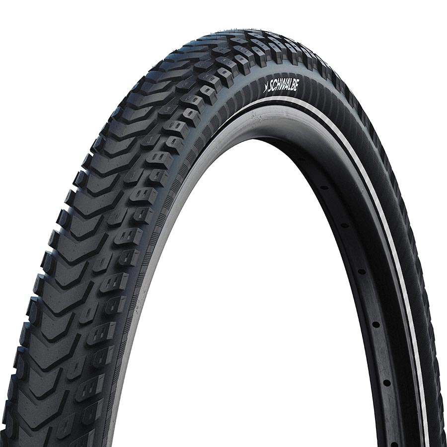 Schwalbe Marathon Mondial Hybrid Tire 700x50C Folding Clincher Addix V-Guard 67TPI Black-Goodwynn&#39;sGoodwynn&#39;s