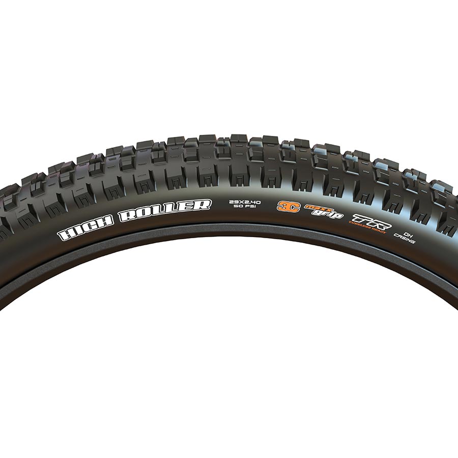 Maxxis High Roller III Tire - 27.5 x 2.4 Tubeless Folding BLK 3C MaxxGrip DH