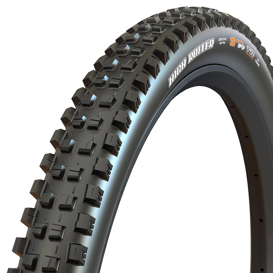 Maxxis High Roller III Mountain Tire 29"x2.40 Folding Tubeless Ready 3C Maxx Grip EXO+ 60TPI Black