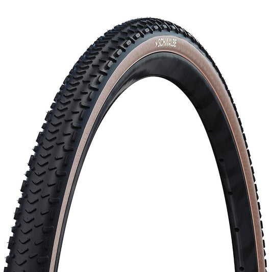 Schwalbe G-One RX Tire - 700 x 40 Tubeless Folding BLK/Transparent Evolution Line Pro Addix Race-Goodwynn's