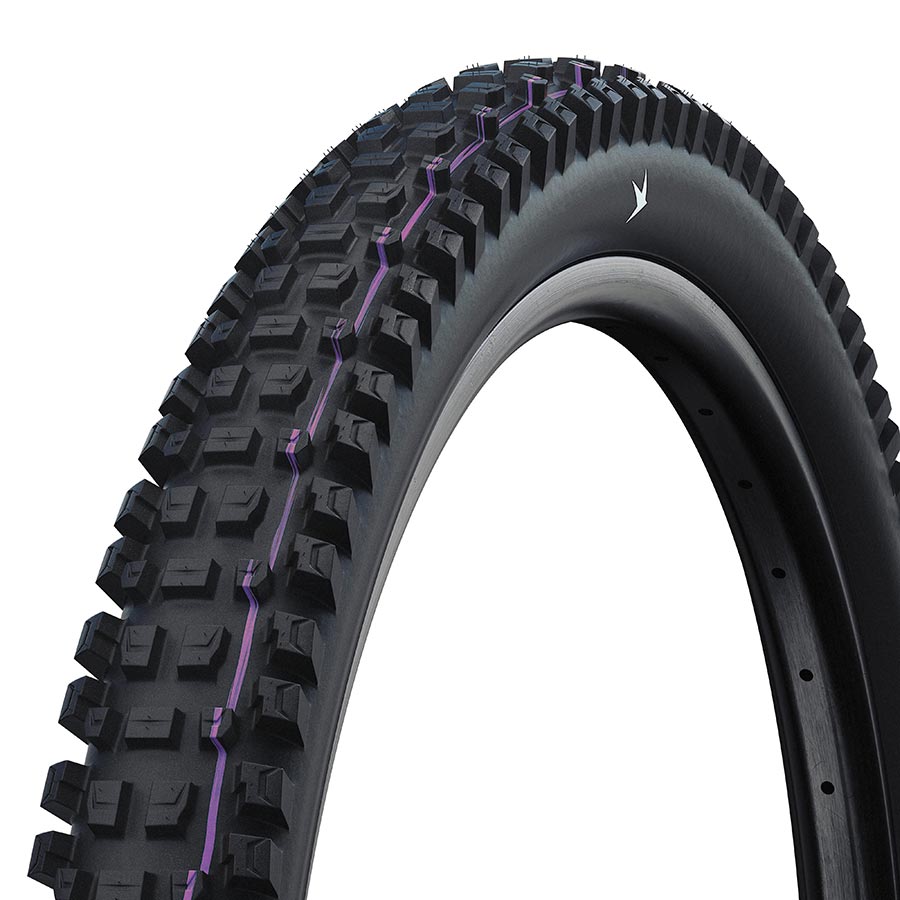 Schwalbe Albert Gravity Pro Mountain Tire 29"x2.60 Folding Tubeless Ready Addix Ultra Soft Radial 67TPI Black