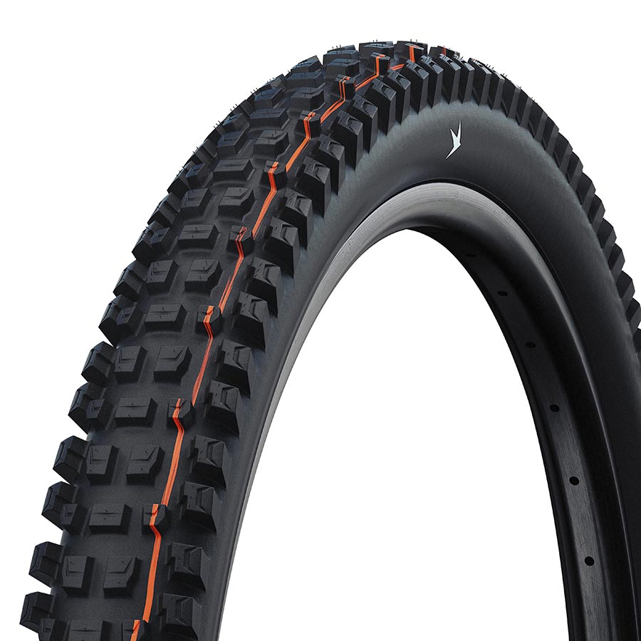 Schwalbe Albert Trail Pro Mountain Tire 27.5"x2.50 Folding Tubeless Ready Addix Ultra Soft Radial 67TPI Black-Goodwynn&#39;sGoodwynn&#39;s