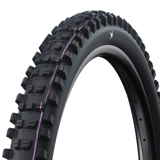 Schwalbe Shredda Mountain Tire 27.5x2.50 Folding Tubeless Ready Addix Ultra Soft Gravity Pro - Radial 67TPI Black-Goodwynn's