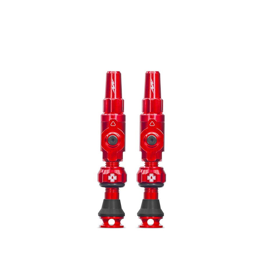 Muc-Off Big Bore Hybrid Tubeless Valve 60mm Pair - Red-Goodwynn&#39;sGoodwynn&#39;s