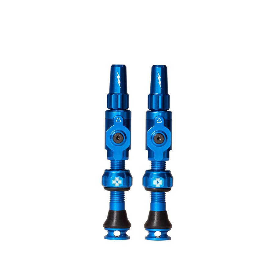 Muc-Off Big Bore Hybrid Tubeless Valve 65mm Pair - Blue