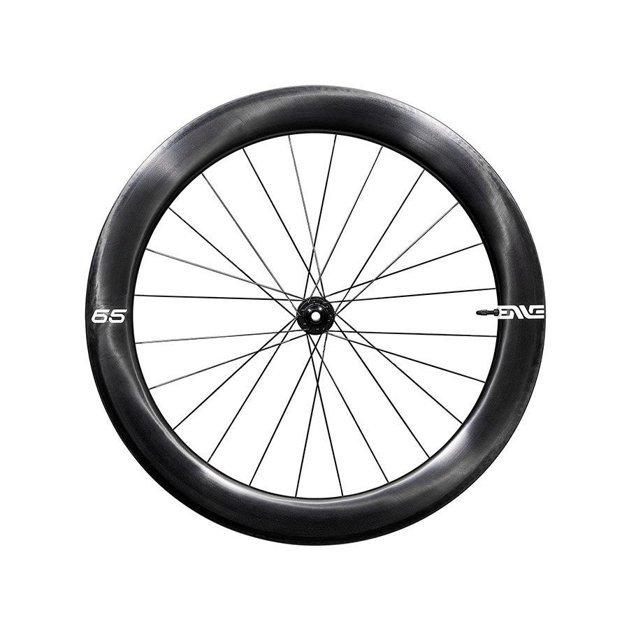 ENVE 65 Wheel Front 700C / 622 Holes: 24 12mm TA 100mm Disc Center Lock Kit - (not assembled wheel)