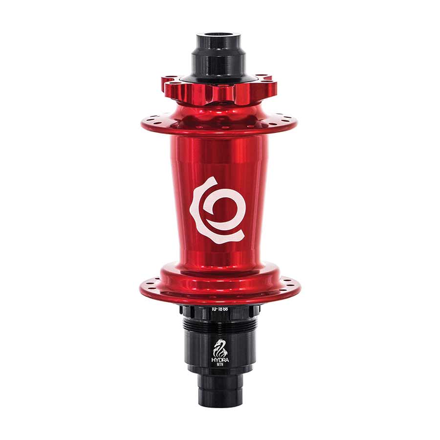 Industry Nine Hydra Classic DH150/157 6B Disc Hub Rear 32H 12mm TA 157mm Shimano Micro Spline Red-Goodwynn&#39;sGoodwynn&#39;s