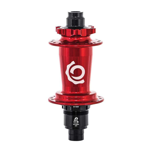 Industry Nine Hydra Classic DH150/157 6B Disc Hub Rear 32H 12mm TA 157mm Shimano Micro Spline Red-Goodwynn's