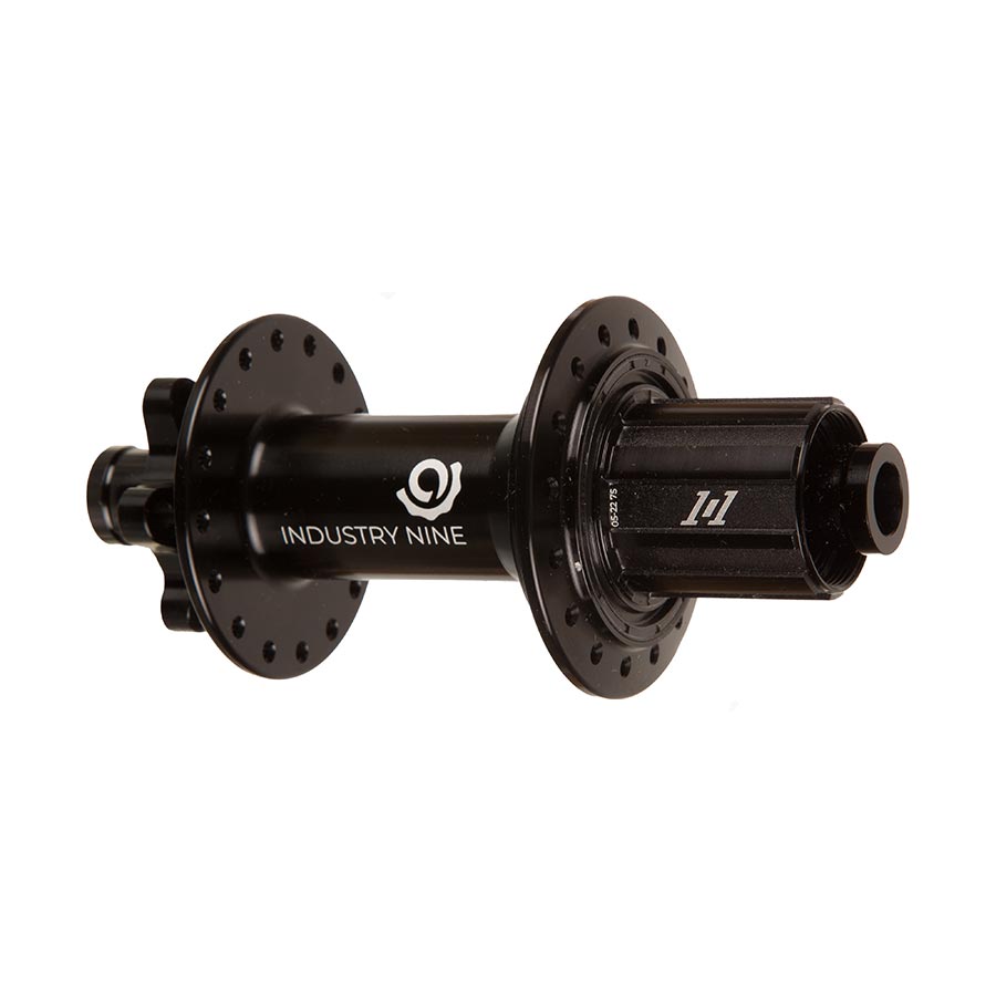 Industry Nine 1/1 Classic DH157 6B Disc Hub Rear 32H 12mm TA 157mm Shimano Road 10/ MTB 11 Black