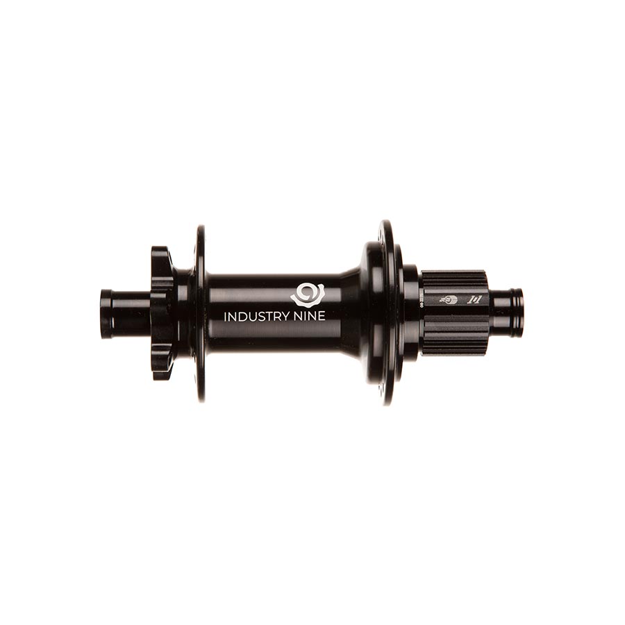 Industry Nine 1/1 Classic DH157 6B Disc Hub Rear 32H 12mm TA 157mm Shimano Micro Spline Black-Goodwynn&#39;sGoodwynn&#39;s