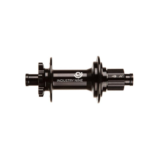 Industry Nine 1/1 Classic DH157 6B Disc Hub Rear 32H 12mm TA 157mm Shimano Micro Spline Black-Goodwynn's