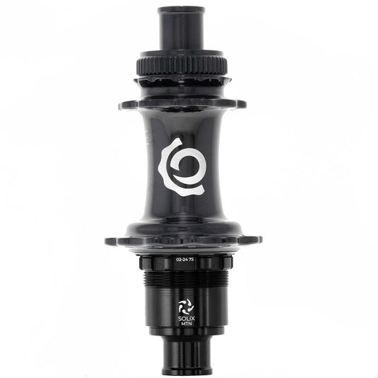 Industry Nine Solix M Classic Rear XD Disc Hub Rear 24H 12mm TA 148mm SRAM XD Black-Goodwynn's