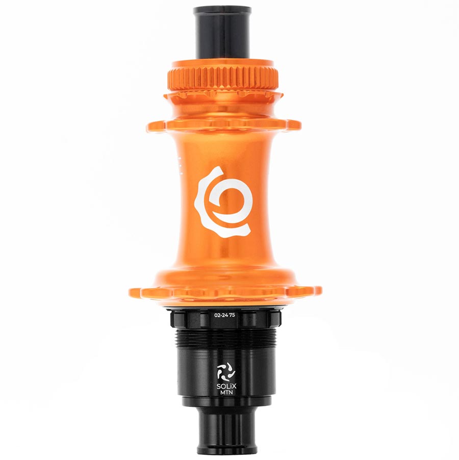 Industry Nine Solix M Classic Rear XD Disc Hub Rear 24H 12mm TA 148mm SRAM XD Orange