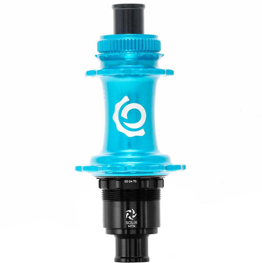 Industry Nine Solix M Classic Rear XD Disc Hub Rear 24H 12mm TA 148mm SRAM XD Turquoise