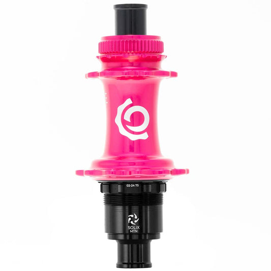 Industry Nine Solix M Classic Rear XD Disc Hub Rear 24H 12mm TA 148mm SRAM XD Pink-Goodwynn's