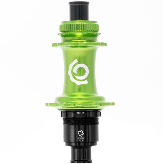 Industry Nine Solix M Classic Rear XD Disc Hub Rear 24H 12mm TA 148mm SRAM XD Lime-Goodwynn's