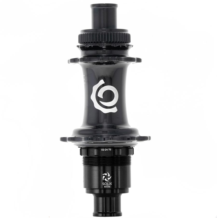 Industry Nine Solix Classic Rear Hub - 12 x 148mm Center-Lock XD Black 28H