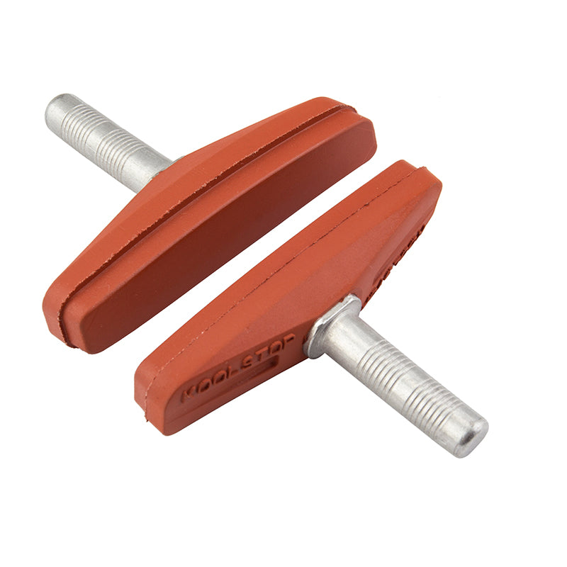 Koolstop City Pad 1 Pair 53mm All Weather Salmon Centered Canti