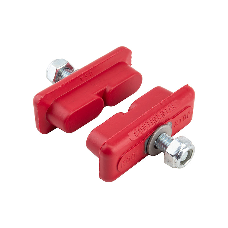 Koolstop Continental 1 Pair 45.5mm Composite Wheels Red