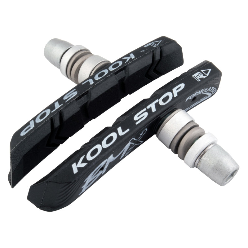 Koolstop BMX Brake Pads 1 Pair 78.5mm Standard Black Kool-Stop Offset