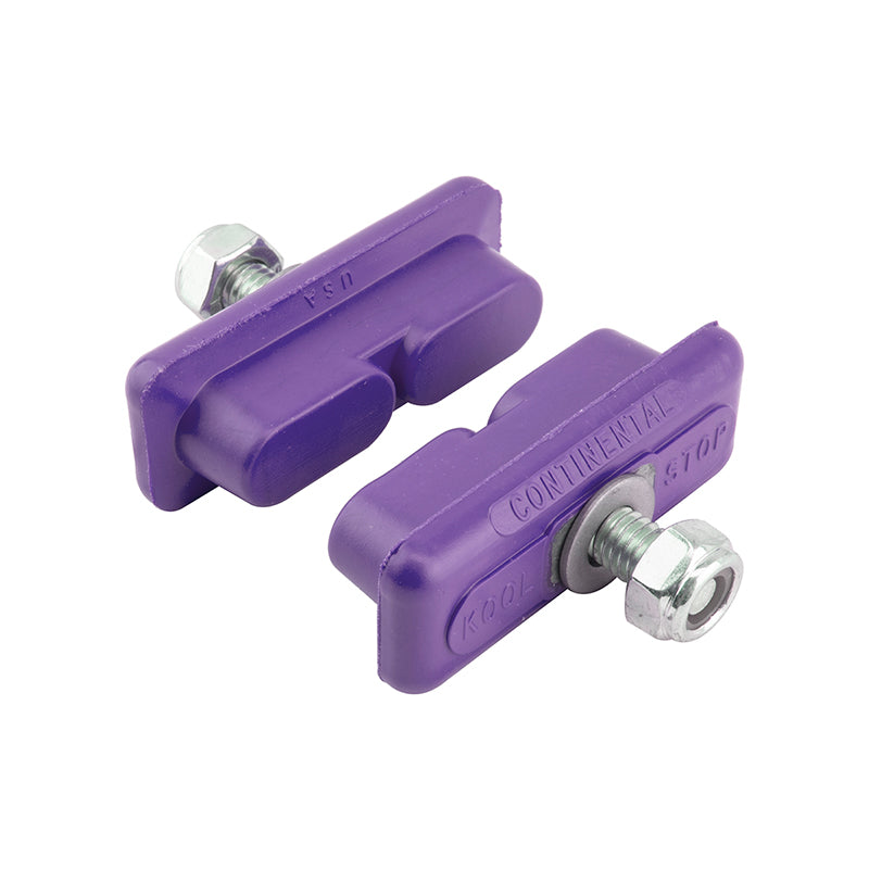 Koolstop Continental 1 Pair 45.5mm Composite Wheels Purple