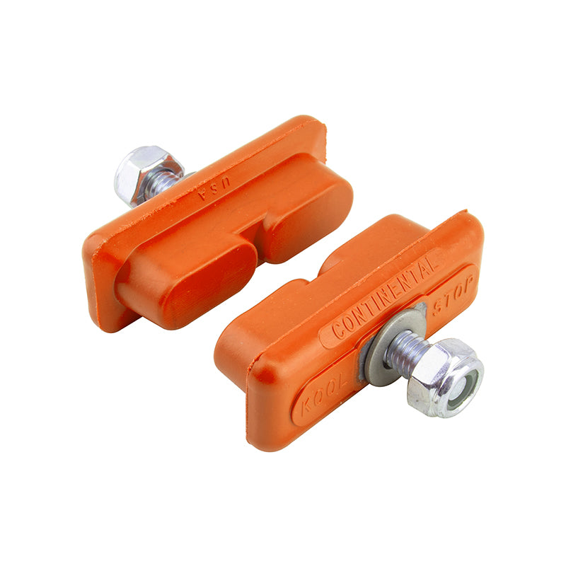 Koolstop Continental 1 Pair 45.5mm Composite Wheels Orange