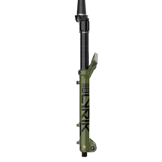 RockShox Lyrik Ultimate D2 Suspension Fork 27.5 DebonAir+ W/ButterCups 160mm 1-1/8-1.5 15x110mm TA Rake: 37mm Green-Goodwynn's