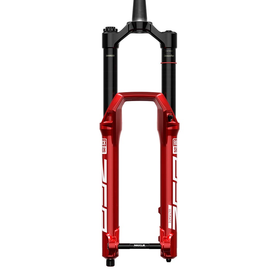 RockShox ZEB Ultimate A3 Suspension Fork 27.5 DebonAir+ W/ButterCups 190mm 1-1/8-1.5 15x110mm TA Rake: 44mm Red-Goodwynn&#39;sGoodwynn&#39;s