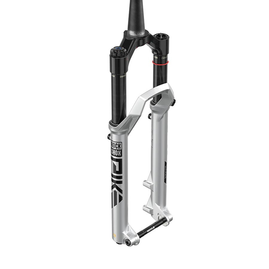 RockShox Pike Ultimate Charger 3.1 RC2 Suspension Fork - 27.5" 130 mm 15 x 110 mm 44 mm Offset Silver C2-Goodwynn&#39;sGoodwynn&#39;s