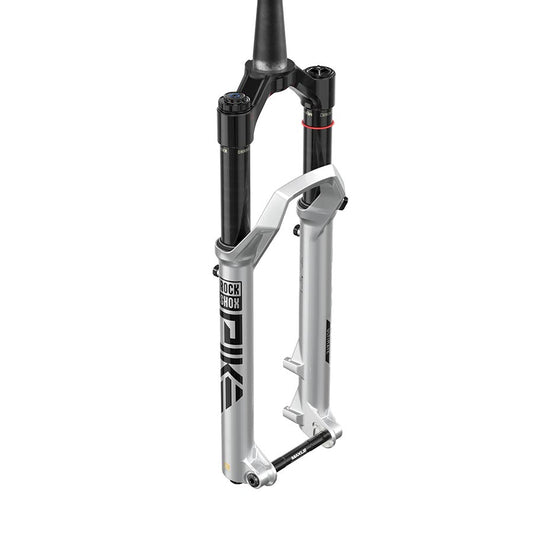 RockShox Pike Ultimate Charger 3.1 RC2 Suspension Fork - 27.5" 130 mm 15 x 110 mm 44 mm Offset Silver C2-Goodwynn's