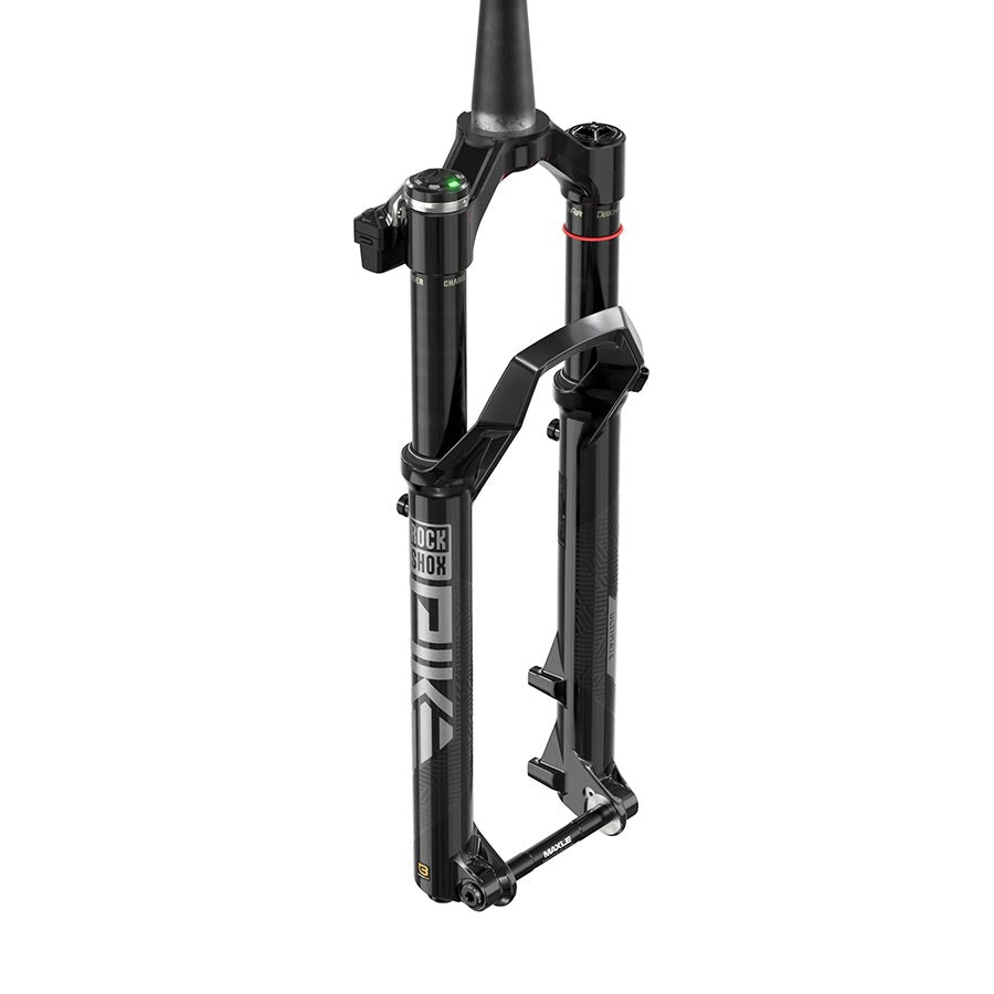 RockShox Pike Ult Flight Attendant A3 Suspension Fork 29 DebonAir+ W/ButterCups 140mm 1-1/8-1.5 15x110mm TA Rake: 44mm Black Remote: Sold Separately