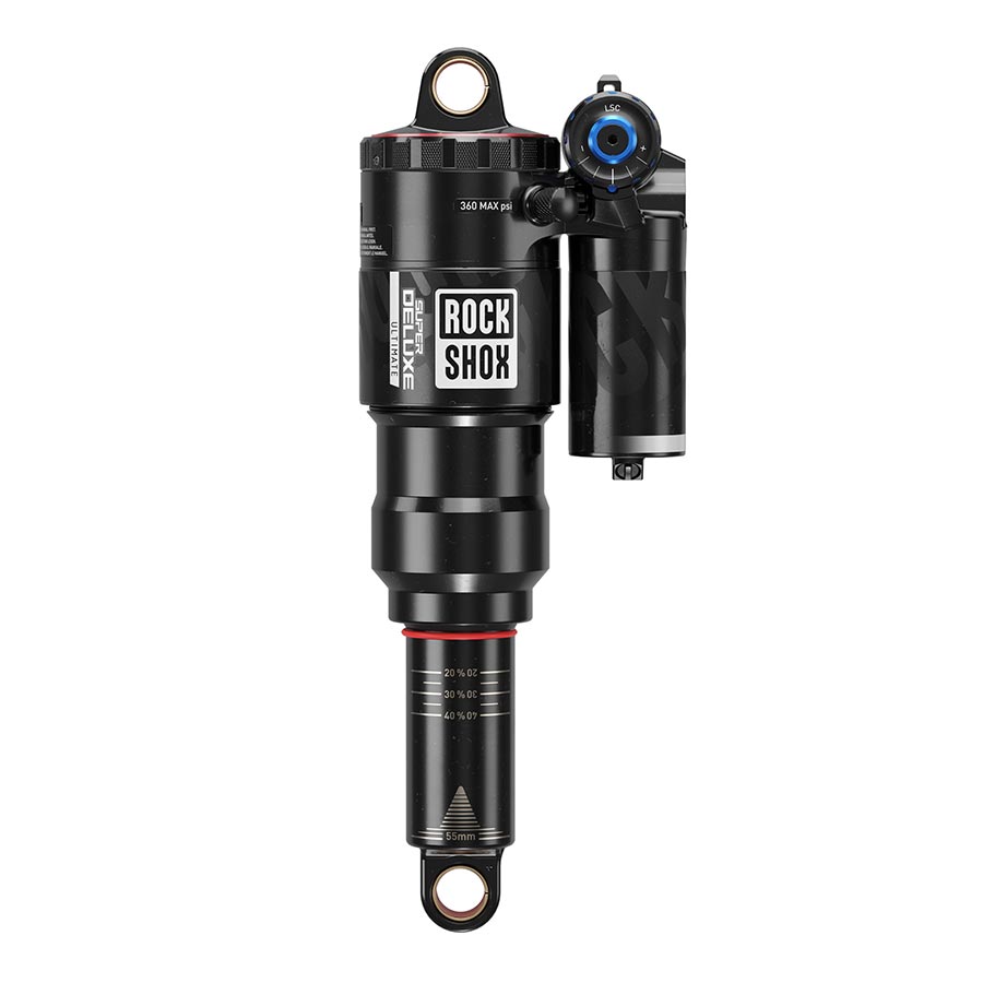 RockShox Super Deluxe Ultimate RC2T Rear Shock - 230 x 65 mm Linear Air 0 Neg/2 Pos Token Reb 55 / Comp 30 L/O4 C2