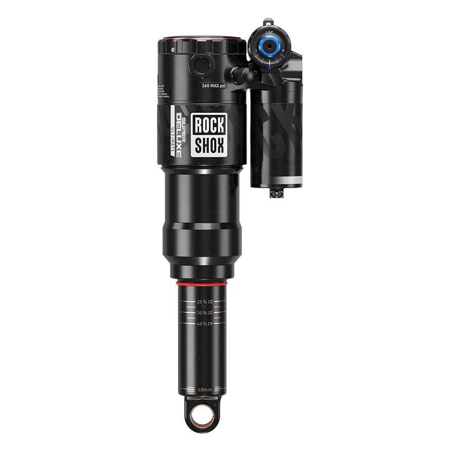 RockShox Super Deluxe Ultimate RC2T Rear Shock - 205 x 65 mm Linear Air 0 Neg/2 Pos Token Reb 55 / Comp 30 L/O4 Standard Trunnion C2