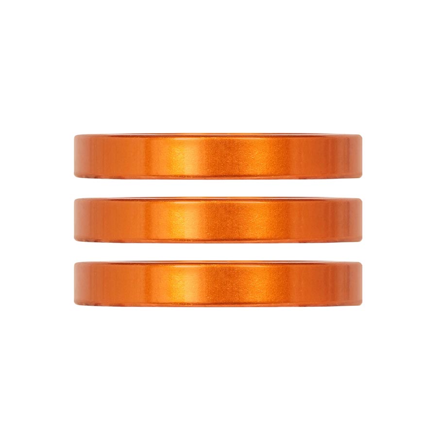 Industry Nine iRiX Headset Spacer 1-1/8 Height: 5mm Aluminum Orange 3pcs-Goodwynn&#39;sGoodwynn&#39;s