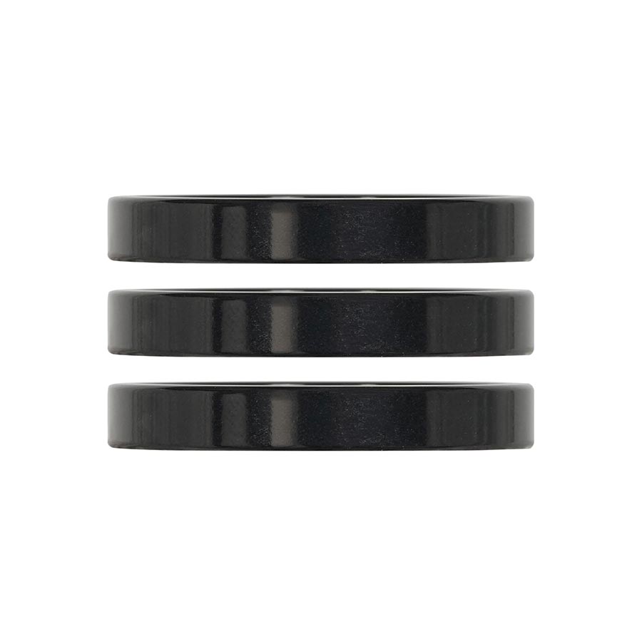 Industry Nine iRiX Headset Spacer 1-1/8 Height: 5mm Aluminum Black 3pcs-Goodwynn&#39;sGoodwynn&#39;s