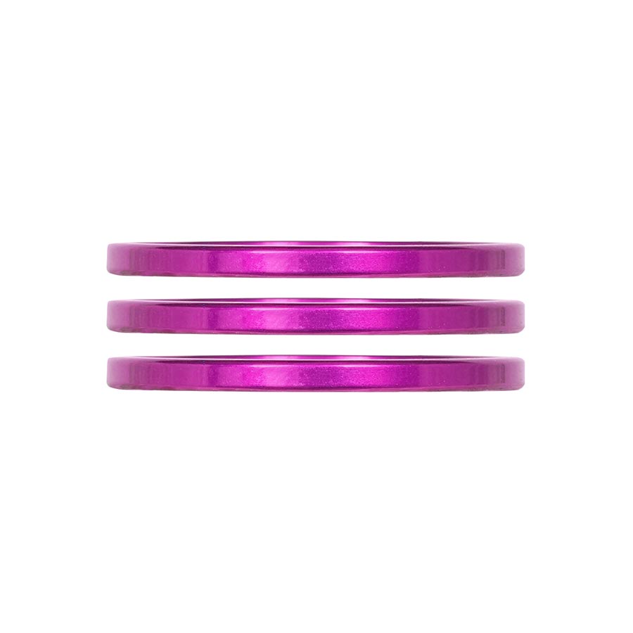 Industry Nine iRiX Headset Spacer 1-1/8 Height: 2.5mm Aluminum Purple 3pcs-Goodwynn&#39;sGoodwynn&#39;s