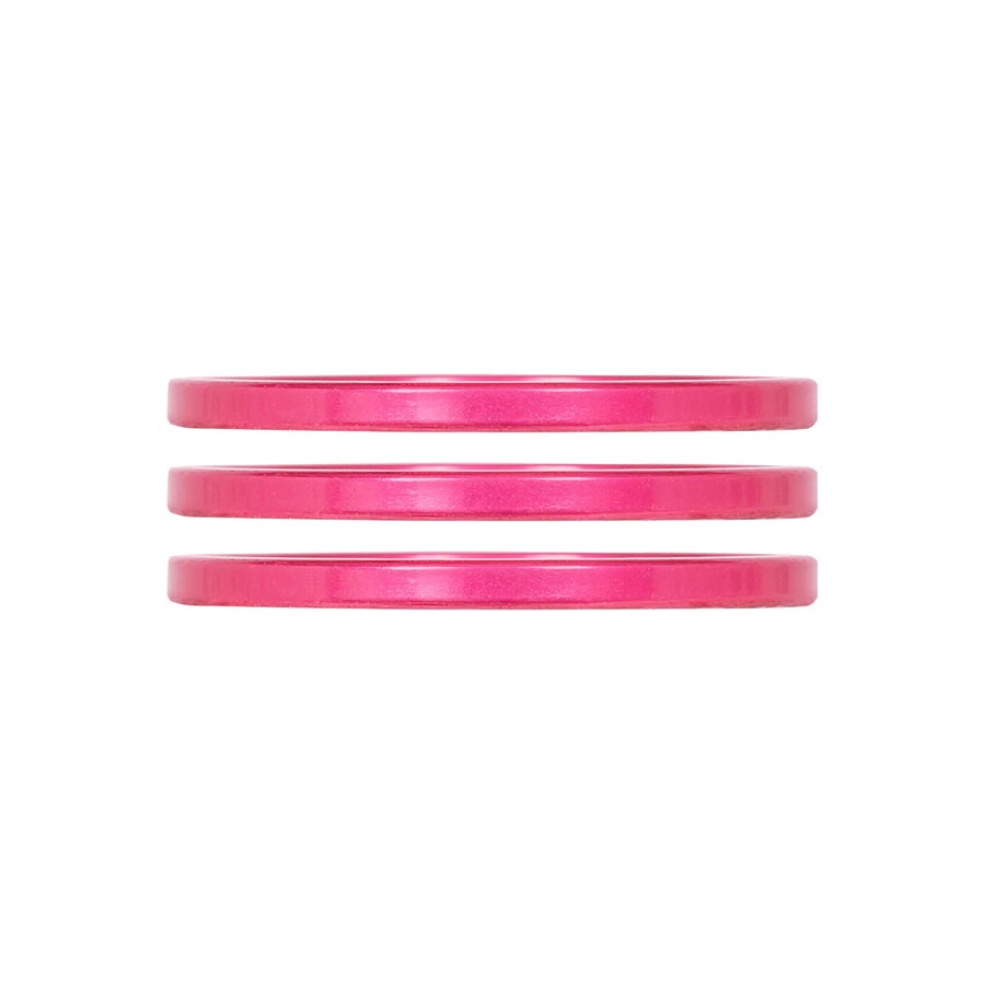 Industry Nine iRiX Headset Spacer 1-1/8 Height: 2.5mm Aluminum Pink 3pcs-Goodwynn&#39;sGoodwynn&#39;s