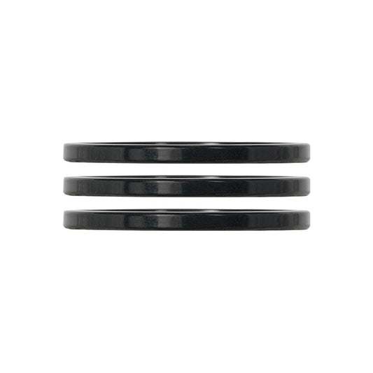 Industry Nine iRiX Headset Spacer 1-1/8 Height: 2.5mm Aluminum Black 3pcs-Goodwynn's