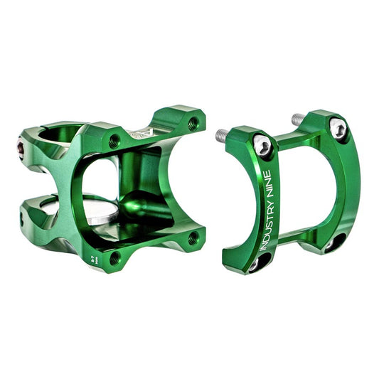 Industry Nine A35 Stem Diameter: 35mm Length: 50mm Steerer: 1-1/8 7° Green-Goodwynn's