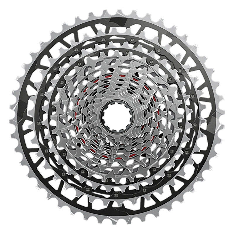 SRAM RED XPLR XG-1391 Cassette - 13-Speed 10-46t For XDR Driver BLK/Silver E1-Goodwynn&#39;sGoodwynn&#39;s