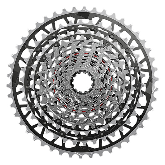 SRAM RED XPLR XG-1391 Cassette - 13-Speed 10-46t For XDR Driver BLK/Silver E1-Goodwynn's