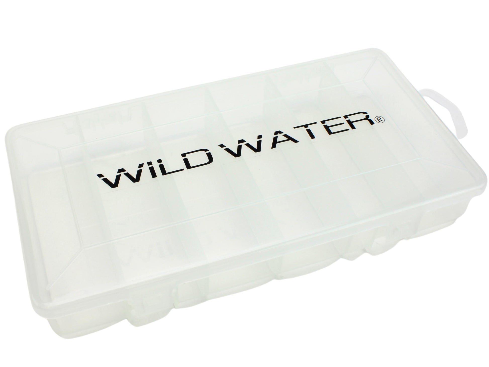 Wild Water Fly Fishing Large 6 Section Clear Fly Box-Goodwynn&#39;sGoodwynn&#39;s