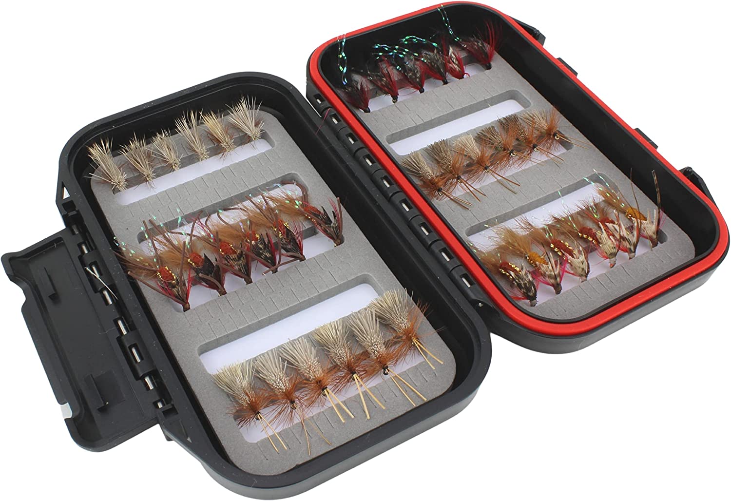 Wild Water Caddis Fly Assortment, 36 Flies with Small Fly Box-Goodwynn&#39;sGoodwynn&#39;s