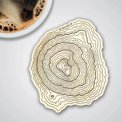 SML | Simple Modern Living - OR Volcanoes Topography Coasters - Set of 4