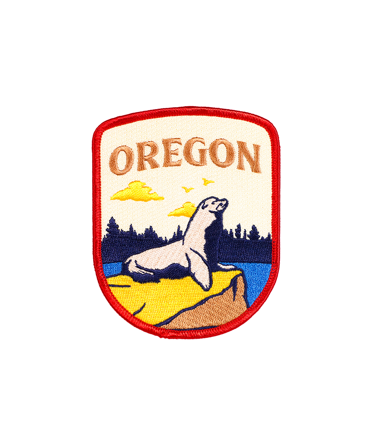 Oregon Embroidered Patch