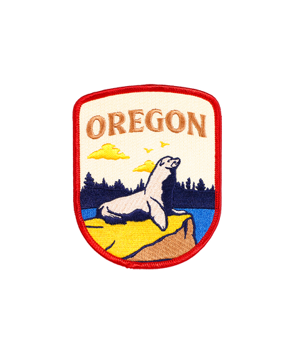 Oregon Embroidered Patch