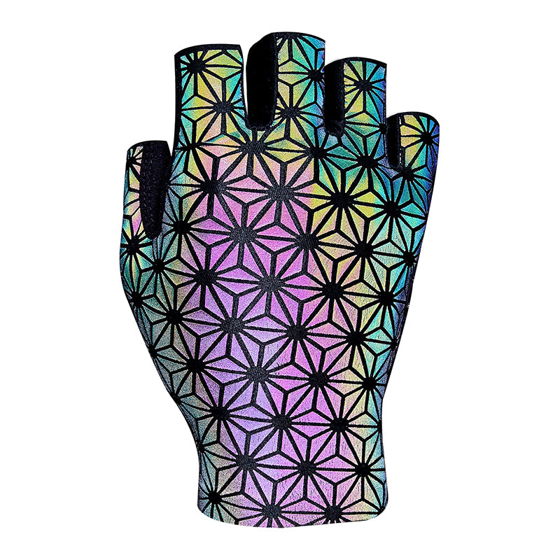 Supacaz SupaG Short Glove Fingerless Glove XL Unisex Oil Slick Yes-Goodwynn&#39;sGoodwynn&#39;s