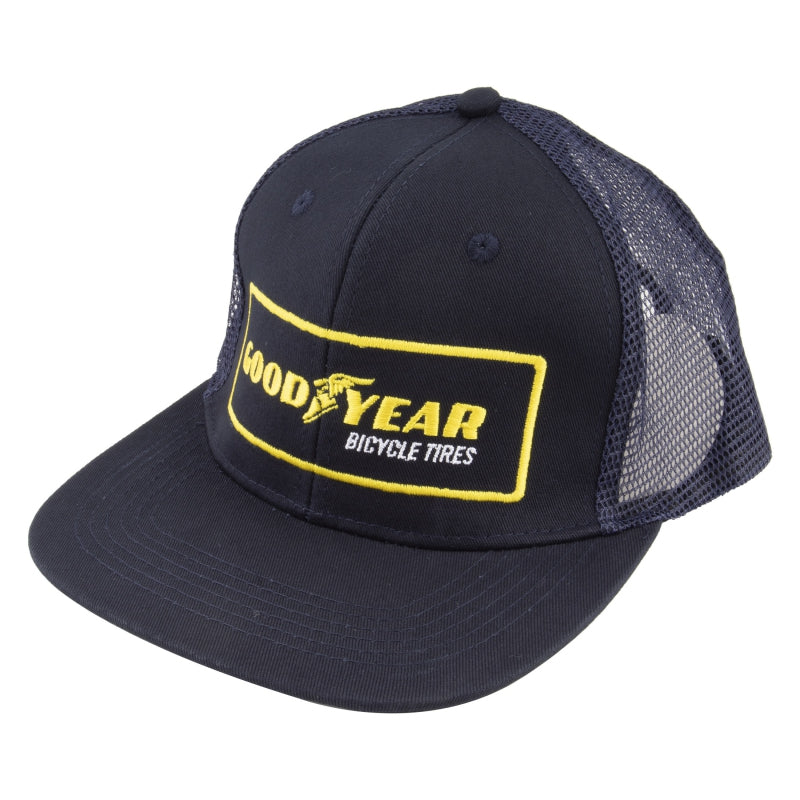 Goodyear Goodyear Bicycle Tires Cap  Adjustable Unisex Black/Navy Trucker-Goodwynn&#39;sGoodwynn&#39;s